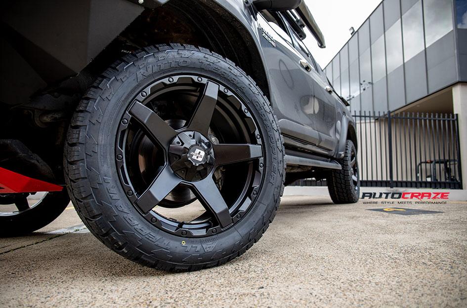 TOYOTA HILUX N80 4WD EXODUS MATTE BLACK